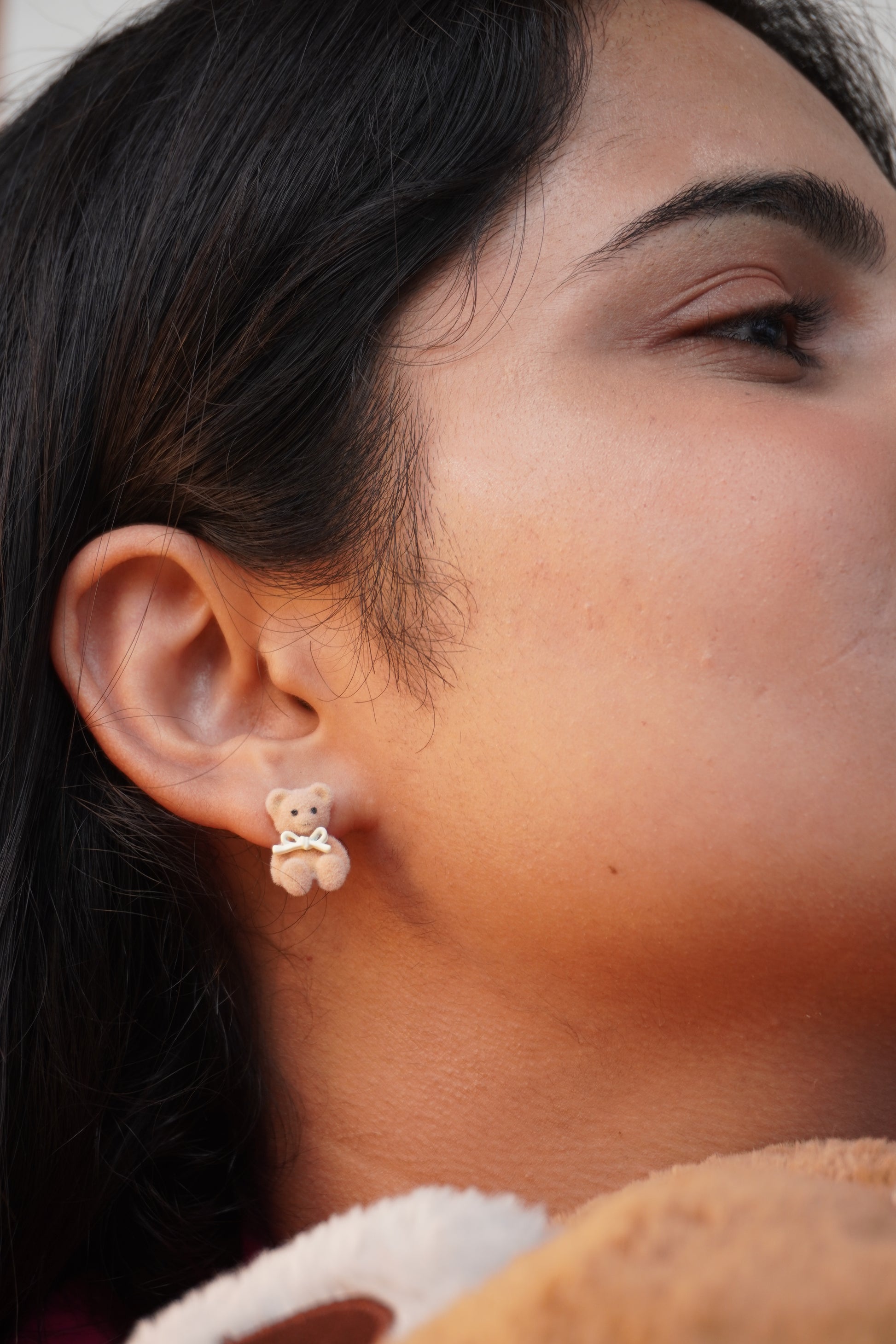 Classic Cuddle Teddy Earrings | Jewels by Veena